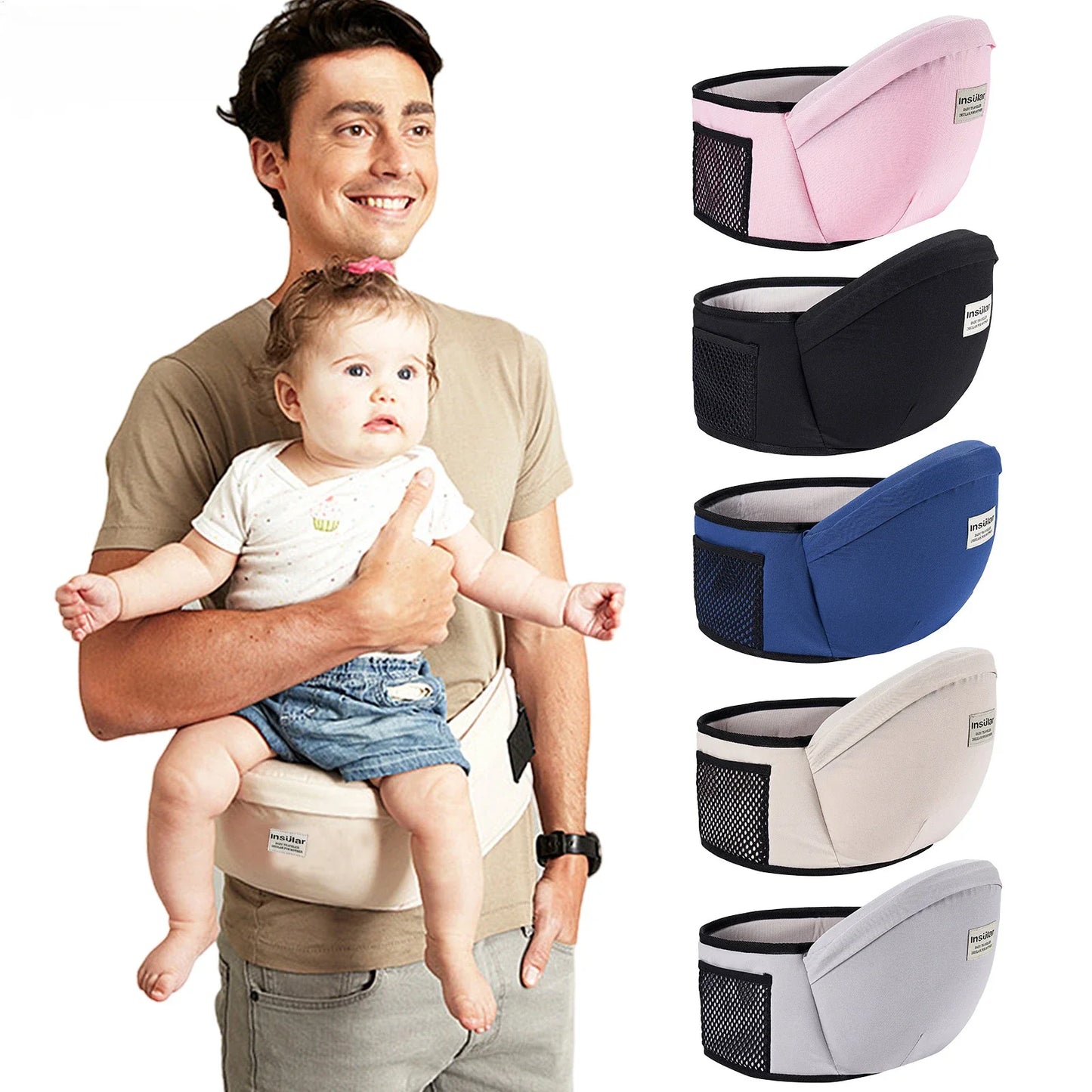 Infant Carrier Waist Stool Walker